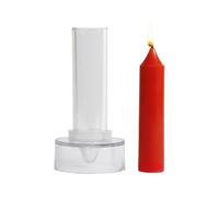 Moldes Para Hacer Velas - Molde De Pilar Reutilizable Para Velas De Mesa | Suministros Para Manualidades Fácil Liberación Para Navidad Halloween Cumpleaños Vacaciones Principiantes Adultos Mujeres Int