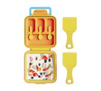 Moldes Para Helados - Recipiente 2 en 1 para Rollos de Crema Congelada,Bandeja Desmoldable Para Rollos De Yogur, Herramienta Multifuncional Para Postres En Reuniones Con Amigos Y Meriendas Infantiles