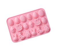 Moldes para hornear de Pascua, herramienta de fabricación de manualidades hechos a mano, moldes de velas de conejo, para pastelería, jabón, decoración de pasteles, gomitas, caramelos y gelatina