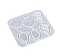 Moldes para joyas, conchas de abeja de mariposa, colgantes, resina epoxi con agujero para colgar, fabricación de moldes, herramientas de manualidades, resina, pendientes, silicona