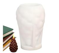 Moldes para la fabricación de: herramientas artesanales sin pegamento en forma de conos | Moldes de silicona para decoración navideña, para yeso, jabón, pastel de chocolate, postre y Acción de Gracias