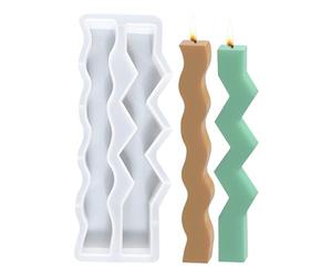 Moldes para la fabricación de velas, molde reutilizable, columna larga, moldes de silicona fáciles de desmoldar para jabón, para velas perfumadas, jabón artesanal, decoración del hogar, moldeo de