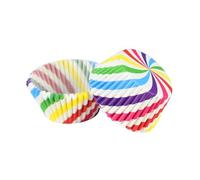 Moldes para magdalenas, Estuches for Cupcakes for Hornear Multicolor 200 uds(Color 8)