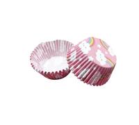 Moldes para magdalenas, Forros for Cupcakes Multicolor 7x5x3cm 1000 Uds(Color15)