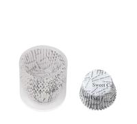 Moldes para magdalenas, Forros for Cupcakes Multicolor 7x5x3cm 1000 Uds(Color6)