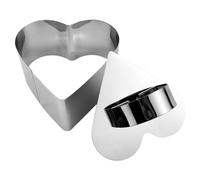 Moldes para mousse, anillo para hornear, bordes lisos, uso versátil, diseño compacto, molde ligero, resistente a la corrosión, formas precisas, apto para lavavajillas, utensilios de cocina para postre