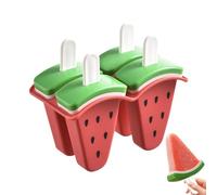 Moldes para niños | Forma de sandía para niños en el tallo - Silicona de alimenticio Fácil extracción para fruta, yogur, pudín