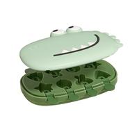 Moldes para paletas - 8 cavidades moldes de silicona para yogur | Bandeja de helado reutilizable, máquina de de frutas flexible para aperitivos caseros, barras de queso, postres saludables