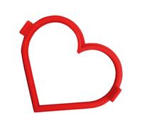 Moldes para panqueques en forma de corazón - Anillo de silicona antiadherente para tortitas y huevos perfectamente moldeados | Molde para panqueques en forma de corazón para desayunar, una herramienta