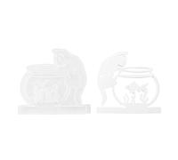 Moldes para Resina | Material Para Manualidades Divertido De Fácil Desmoldeo | Portavelas de Silicona para Moldes de Epoxi | Para Proyectos De Arte Decoración Del Hogar Familia Y Principiantes