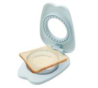 Moldes para sándwich, cortador y sellado, sandwichera, sandwichera, pan, tostadas, desayuno, cortador de sándwich y set de sellado, cortador de sándwiches sin corteza para K