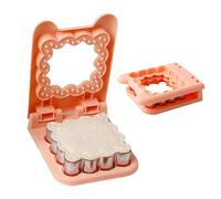 Moldes para sandwichera, cortador de sándwiches para niños, cortador de sándwiches y dispositivo de sellado, cortador de sándwiches para sándwiches, galletas, , panqueques