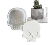 Moldes para velas de Halloween | Moldes para velas | Molde decorativo para muñecas de yeso para chocolate casa coche arcilla perlas perfumadas Cupcake Party decoraciones postres colgantes artesanales