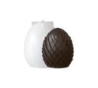 Moldes para velas de resina con forma de huevos de escamas de dragón, adecuados para desmoldar sin esfuerzo la elaboración de jabón, garantizando un resultado, silicona artesanal para cera