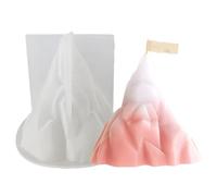 Moldes para velas de resina - Molde de resina epoxi, molde para fundición en forma de Iceberg para yeso | Creación de velas, moldes artesanales antiadherentes de liberación fácil para príncipes