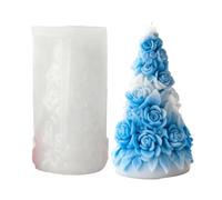 Moldes Para Velas | Manualidades Reutilizables para Hacer Velas,Moldes De Árbol 3D Decoración,Para Amigos Principiantes Taller Arte Actividad Estacional