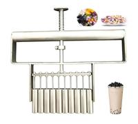 Moldes portátiles para hacer bolas de taro, máquina para formar perlas de tapioca, para la elaboración de té de burbujas casero, diversos postres y producción de postres de cocina.(Single,10)