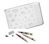 Moldes profesionales de arte para uñas de mariposa, accesorios pequeños, molde decorativo para uñas de salón de manicura, moldes de silicona para uñas