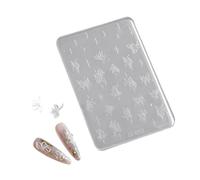 Moldes profesionales de arte para uñas de mariposa, accesorios pequeños, molde decorativo para uñas de salón de manicura, moldes de silicona para uñas