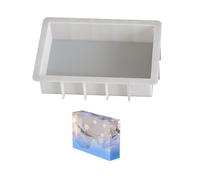 Moldes Rectangulares Grandes De Silicona Para Manualidades De Resina Epoxi Sujetalibros Y Adornos Decorativos Moldes Con Textura Para Bodas