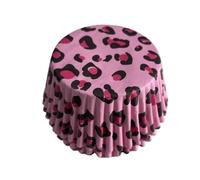 Moldes Reposteria 200 Uds. Forros for cupcakes con estampado de animales, vasos de papel for magdalenas, soportes for magdalenas, fiesta de cumpleaños, panadería(Color17)