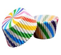 Moldes Reposteria 200 Uds. Forros for cupcakes con estampado de animales, vasos de papel for magdalenas, soportes for magdalenas, fiesta de cumpleaños, panadería(Color 21)