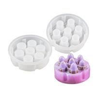 Moldes Resina Dados - Moldes Silicona Dados Poliédricos & Almacenamiento | Pequeños MoldesResina Epoxy DadosJuegos Mesa DIY | Silicona Flexible Cavidades Grabadas Precisión Diseños