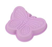 Moldes Tartas Silicona 2 Piezas De Bandeja Para Hornear De Molde De Pastel De Silicona De Mariposa Pequeña De Un Solo Orificio, Molde Para Hornear Jabón Hecho A Mano Bricolaje