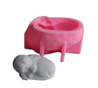 Moldes únicos de resina para estatua conmemorativa de mascotas, suministros para hacer a mano, adecuados para almacenar recuerdos de tu amigo peludo, moldes reutilizables para manualidades