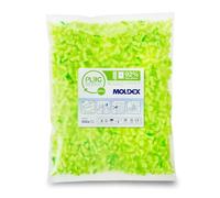Moldex 746301 Contour Small SNR 35dB Green Regular - Tapones desechables para los oídos, paquete de 500 pares