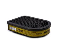 Moldex 7607 - Cartucho inteligente semirrectangular multigases/vapores para respiradores reutilizables de media máscara serie 7000/7800/9000