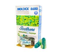 Moldex Soothers™ - Tapones de espuma hidratante para los oídos 6680, NRR 33 dB