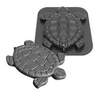 Molds Concrete, Turtle-Shaped, Cute Design Garden Accent Crafting Stepping-Stones Durable Easy Release, Reusable Paving for Pavement Path Patio Lawn Garden Park Landscape