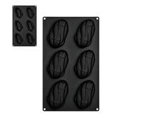 Molds For Baking - 3D Seamless Demolding Distinctive Design Nut Shape Jelly Pan, 6 Cavity Pastry Molds | For Home Kitchen Baking Pastry Bakery Restaurant Cafe