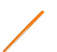 Moldura Autoadhesiva 5M, Tira de Sellado Flexible 4mm, Borde Decorativo para Paredes PVC, Cinta para Rellenar Huecos, Remate para Cantos y Juntas(Orange red)