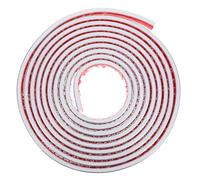 Moldura Autoadhesiva Flexible de Pvc Plata, 2cm y 5 Metros | Perfil Decorativo para Puertas y Mármol, Fácil Instalación, Bricolaje