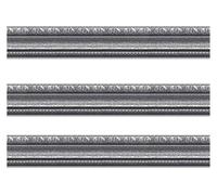 Moldura autoadhesiva, tira de calafateo, moldura flexible for zócalo, diseño autoadhesivo despegable for pared, for techo (rojo, 230 cm x 1 pieza)(Black,230cmx3pcs)