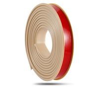 Moldura autoadhesiva, tira de sellador, borde flexible en forma U for muebles, protector bordes chapa TPE (8 m, gris, 36 mm)(2m Beige,15mm)