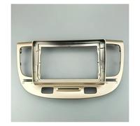 Moldura autorradio Para Kia para Rio 2005-2011 | Cubierta dinar de las fascias radio estéreo del coche de 7/9 pulgadas(Frame-beige)