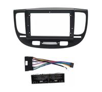 Moldura autorradio Para Kia para Rio 2005-2011 | Cubierta dinar de las fascias radio estéreo del coche de 7/9 pulgadas(Frame-black-A-cord)