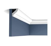 Moldura Cornisa Perfil de estuco Orac Decor CB501 BASIXX Elemento decorativo de pared y techo 2 m