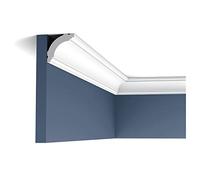 Moldura Cornisa Perfil de estuco Orac Decor CB510 BASIXX Elemento decorativo de pared y techo 2 m