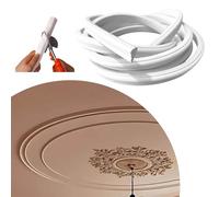 Moldura de arco flexible, kit de marco de arco de puerta cortable para carcasa arqueada de estilo francés, se puede pintar