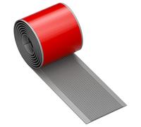 Moldura de Borde de Escalera, Borde de Escalera, Tiras de PVC para Escalones, Tiras Antideslizantes para Pasillos de Rampa para Uso en Interiores y Exteriores(Gray,8 * 100cm/3.1 * 39in)