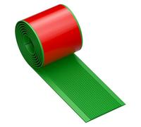 Moldura de Borde de Escalera, Borde de Escalera, Tiras de PVC para Escalones, Tiras Antideslizantes para Pasillos de Rampa para Uso en Interiores y Exteriores(Green,8 * 100cm/3.1 * 39in)