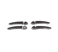 Moldura de coche Cubierta de manija exterior de puerta de coche ABS para F30 F35 F34 E70 E71 E84 F25 F26 F20 F31 F87 F21 F22 F23 E90 E92 E93 interiores de automóvil(Without lights)