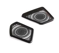 Moldura de Coche Embellecedor Adhesivo Marco Salida Ventilación Aire Acondicionado Panel Instrumentos Coche para Serie 3 G20 G28 325li 2020-2023 Interiores de automóvil(Black)