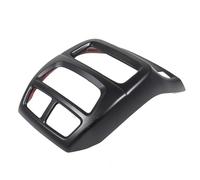 Moldura de coche Embellecedor Marco Ventilación Salida Aire Acondicionado Trasero Fibra De Carbono ABS/negro Mate Para Pilot 2015-2022 interiores de automóvil(Matte Black)