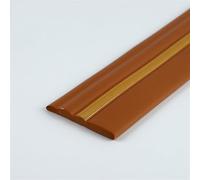 Moldura de cuadrante, tira borde esquina, moldura zócalo base 16,4 pies, diseño pelar y pegar goma autoadhesiva Flexible 4"(Brown gold)