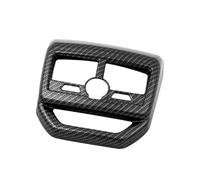 Moldura De Cubierta Salida De Aire Acondicionado Trasero Caja Del Reposabrazos Para Peugeot 3008 GT 3008GT 5008 2017 2018 CFCKHPTHAZ(Carbon Fiber look)
